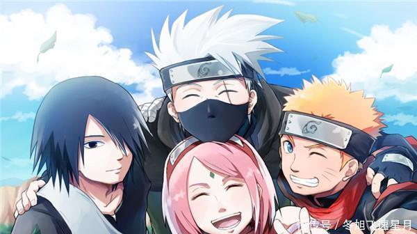 鸣人|火影第七班30年颜值进化史,卡卡西发量堪忧,小樱是冻龄女神!