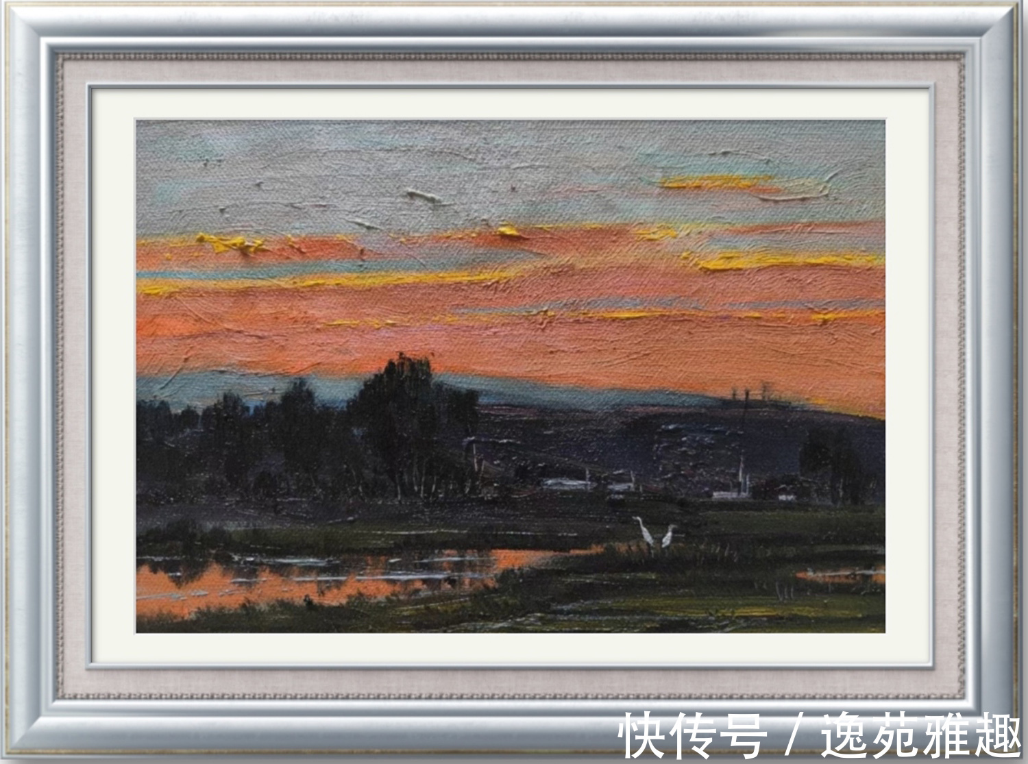 x60$「作品欣赏」心中有旷野，所画皆美景，油画艺术家殷国海作品欣赏