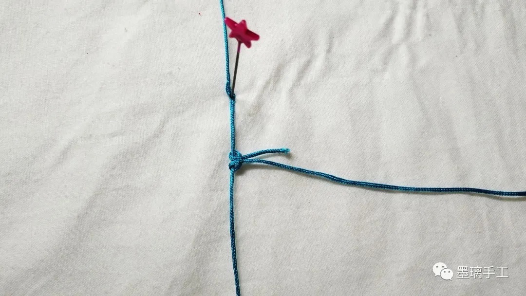 适合新手diy编的水滴型水晶耳环手工编绳