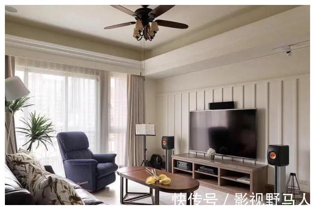 背景墙|给你不一样的简约美式风,质感与细节并存,快来围观!