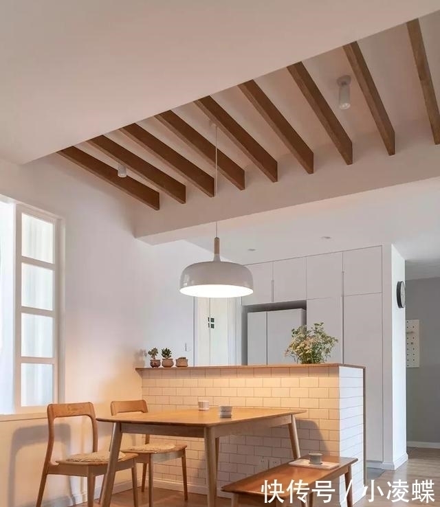 收纳|参观同事新房,一进门就被迷住,头一次见洗衣机放餐厅,太惊艳了