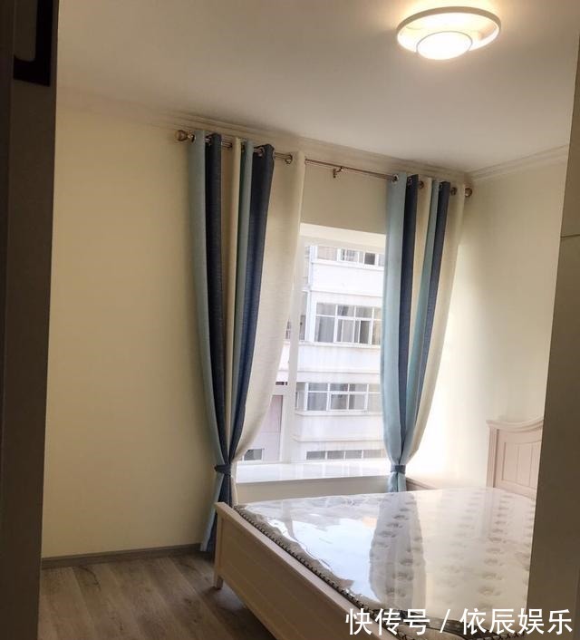 餐厅|130平新房装修花22万,客厅没阳台但超级漂亮,最满意一屋子窗帘