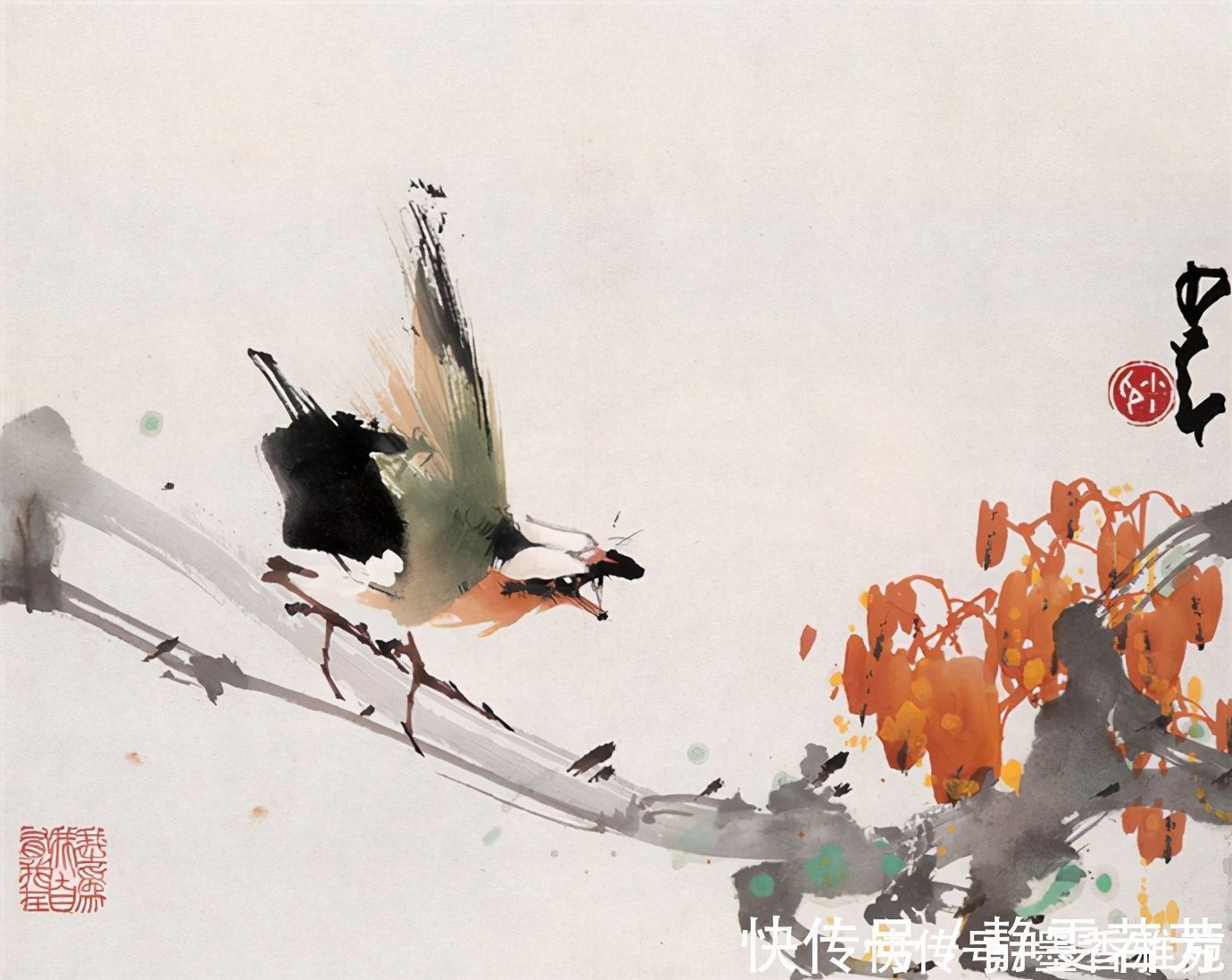 赵少昂!岭南画派大师赵少昂精品花鸟画作品欣赏