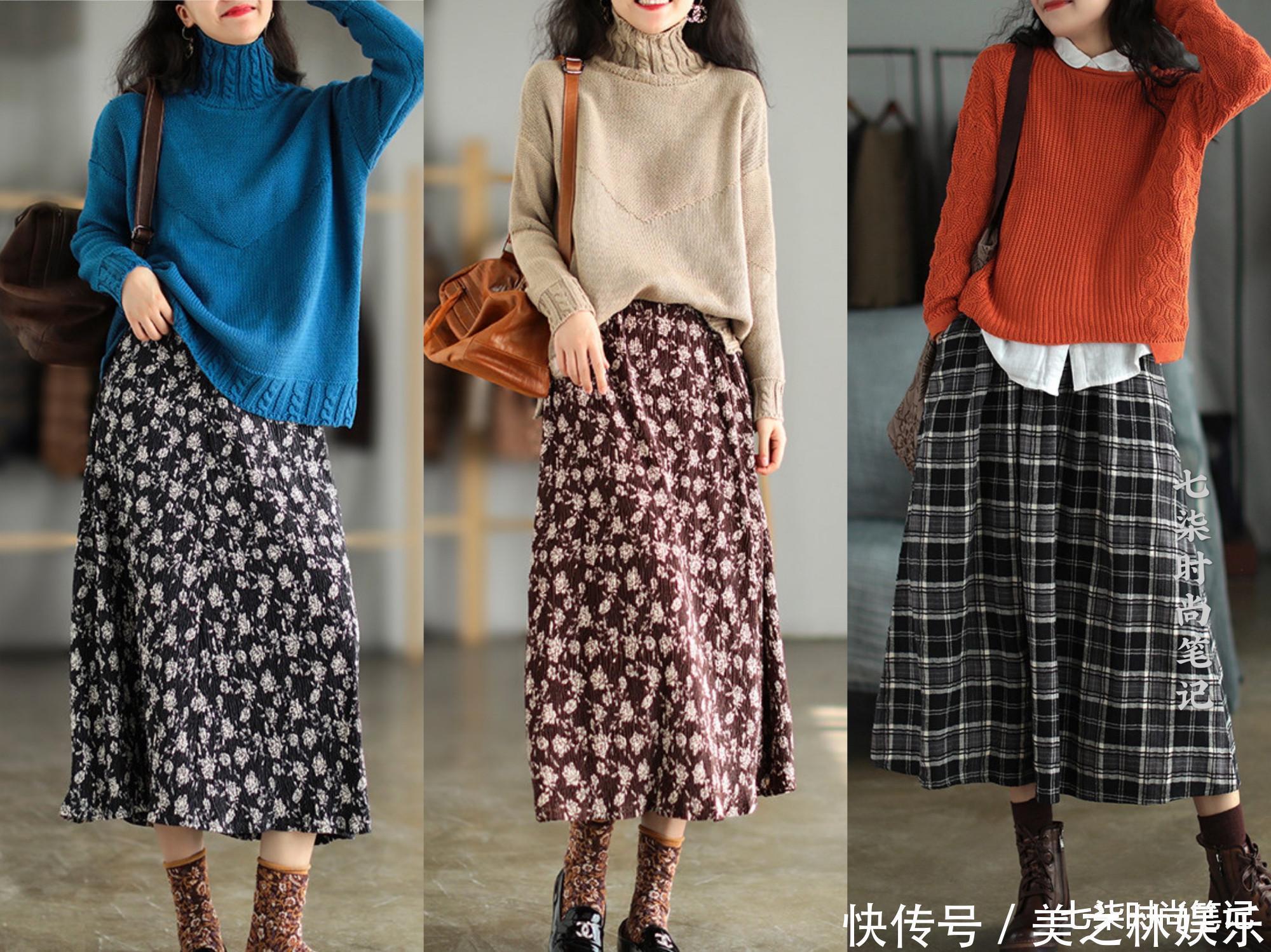 恬静|秋冬慵懒舒适的日常穿搭,落落大方又温柔恬静的文艺范,有你喜欢