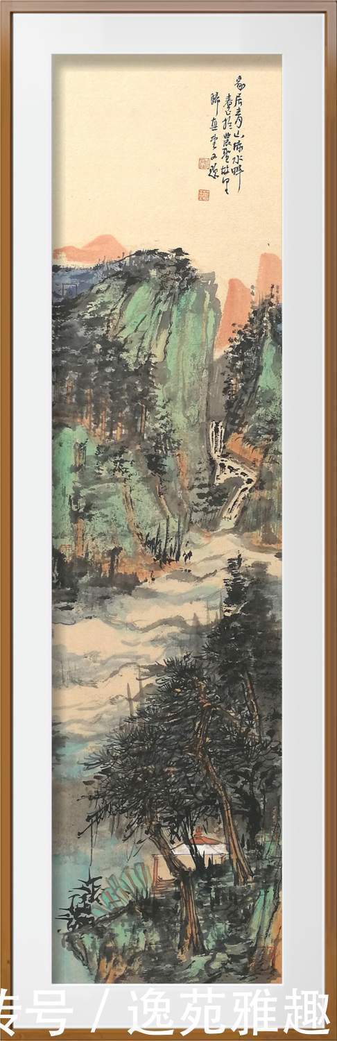 以山水为|「画作欣赏」会当凌绝顶,一览众山小,画家武春玉作品欣赏