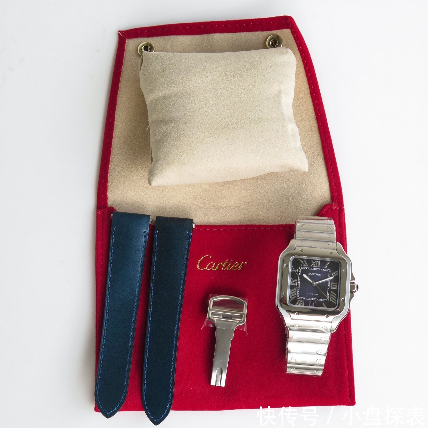 GF厂卡地亚山度士MIYOTA9015机芯评测