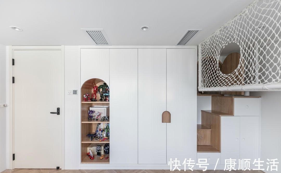 原木|完美改造术,她让“鸡肋”空间变成“鸡腿”,温馨的亲子宅香极了