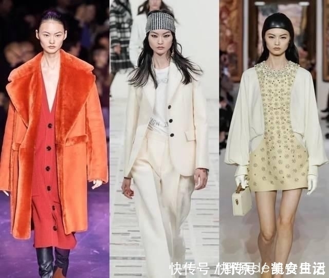 v2020秋冬时装周国模圈的劳模典范贺聪走秀32场演绎32个造型