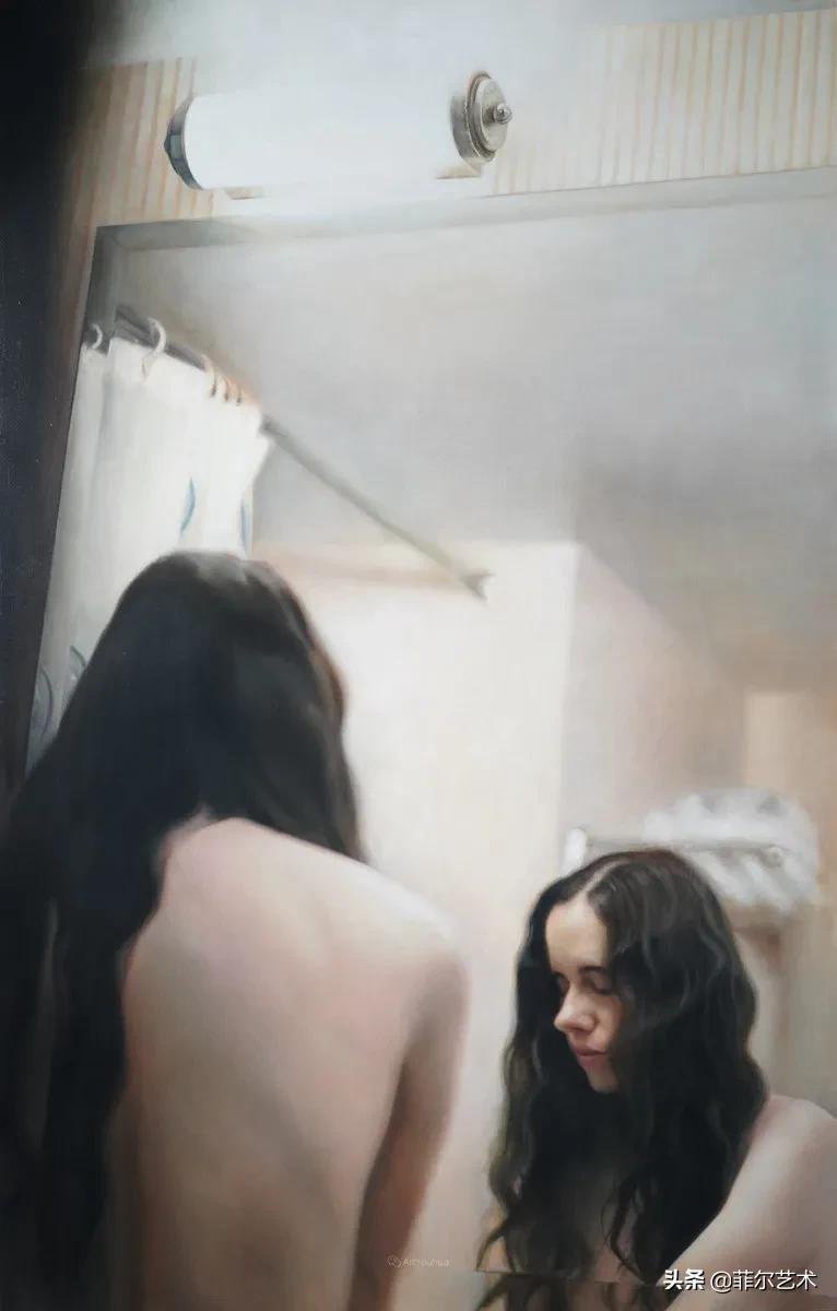 安妮·罗达!法国画家安妮·罗达超高清、超写实人物油画作品欣赏