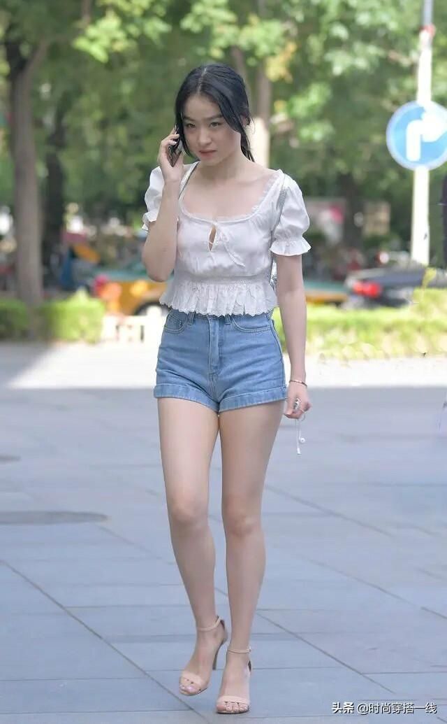 美女|腿粗不能穿短裤别搞笑了,选对款式有你好看的,时髦又显瘦
