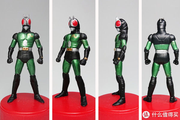 涂装|模型手办 篇八：『一杯咖啡钱的快乐』24元的假面骑士Black+RX瓶盖摆件