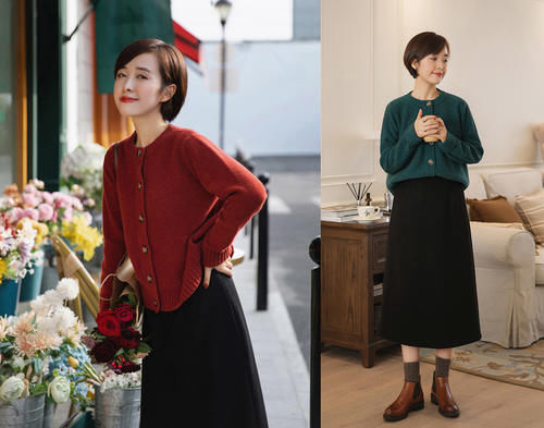  最美|怕冷的你、如何时髦？冬天最美“日系风穿搭”：真的显瘦又高雅！