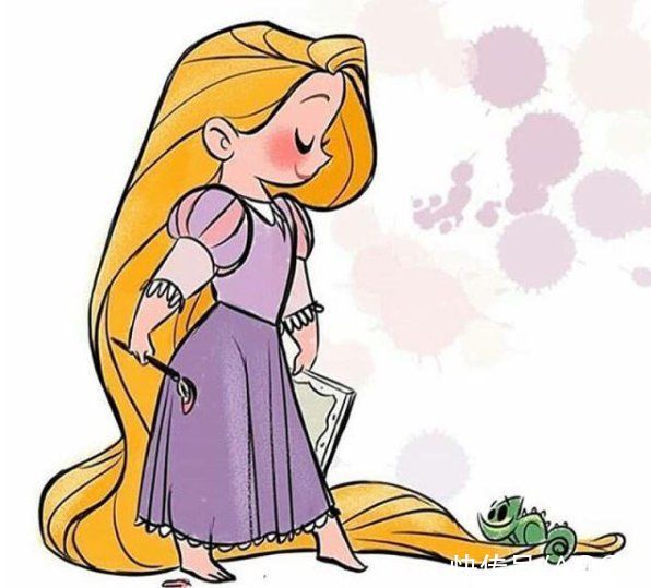 公主|当迪士尼公主变回小孩，灰姑娘气质优雅，但最可爱的还是木兰