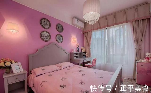 甜面包|108㎡美法混搭风，浪漫的诗意，营造了舒适时尚家居