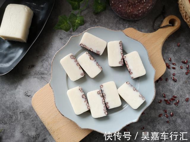 年糕|吃不腻的红豆年糕,自己做得无添加,甜而不腻真好吃