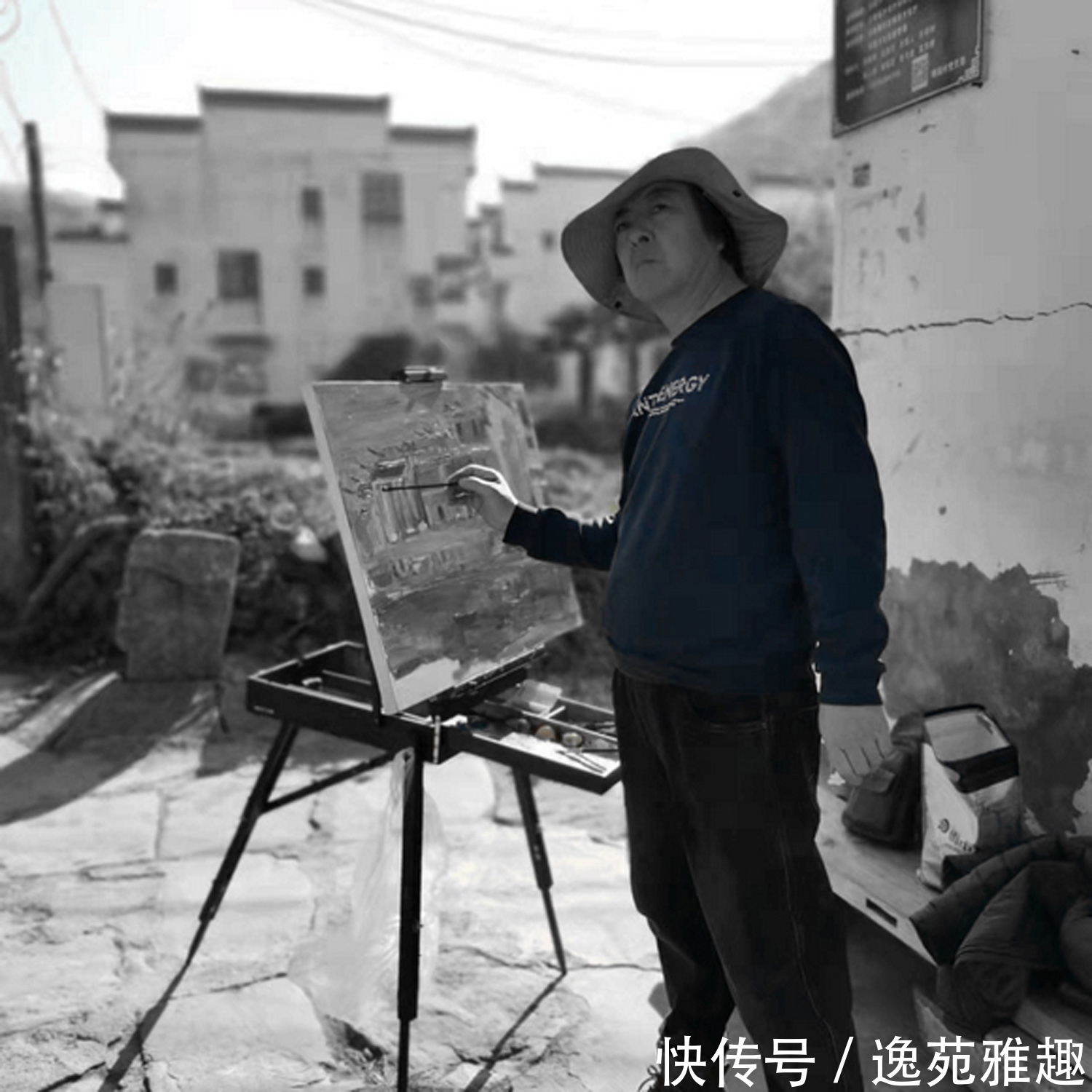 有限公司!中国油画创作研究院写生创作基地在婺源揭牌成立