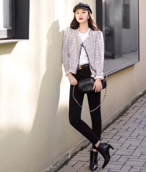 气质|穿搭开春不穿小香风就out啦!比卫衣显瘦,比西装时髦、轻松打造气质女神
