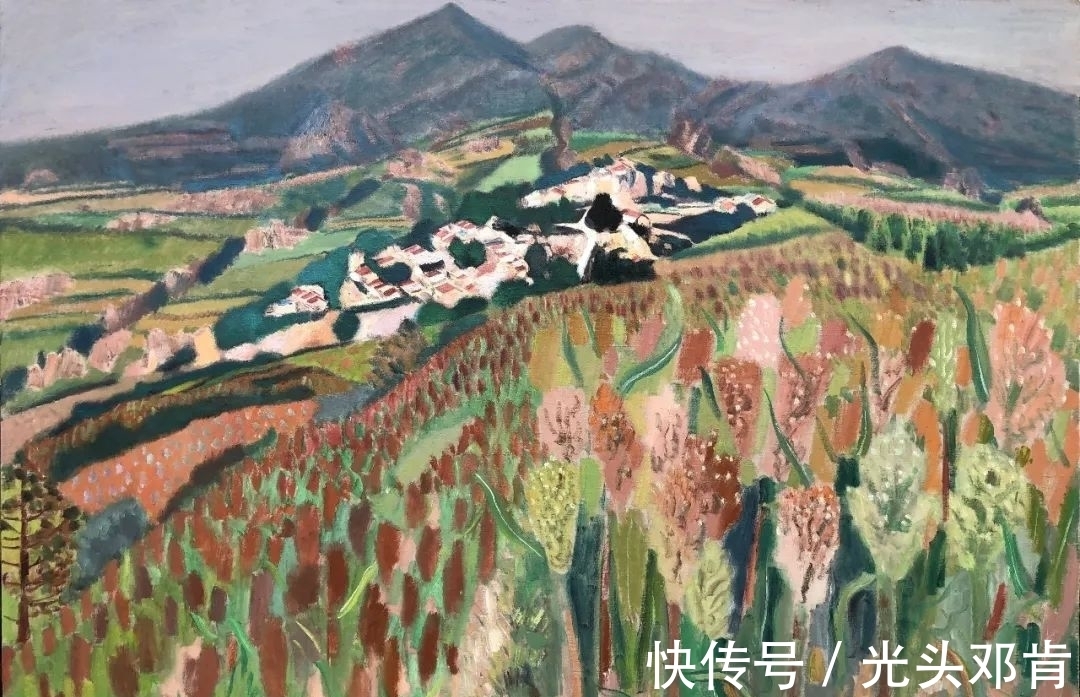 写生!著名画家王克举秋日大同浑源写生,描绘“心中的风景”