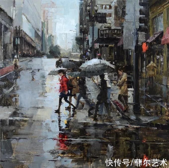 雅各布·德恩@美国画家雅各布·德恩超强表现力现代印象派油画作品赏析