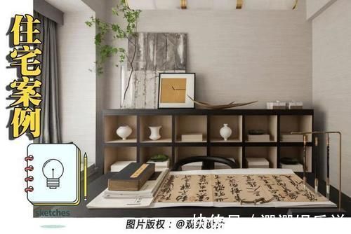 诗情画意|看了她122㎡新家,才懂得何为中式风,入户第一刻,便是诗情画意