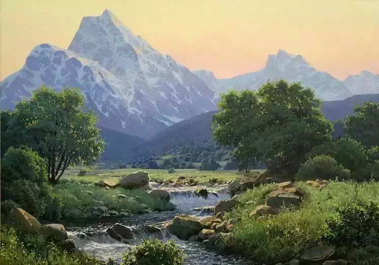 费多罗夫&俄罗斯风景画大师米哈伊尔·费多罗夫油画欣赏