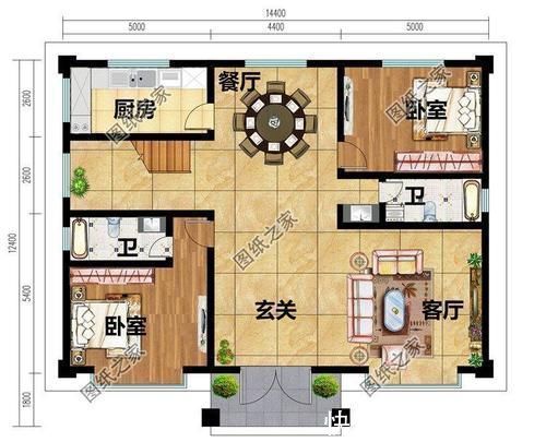 户型|北方能建的二层楼房，不用再羡慕别人家的房了，咱们也能建