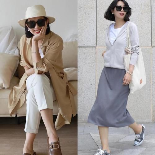 时髦感 聪明的女人早不穿黑色了,瞧瞧时尚博主的穿搭,高级又显气质