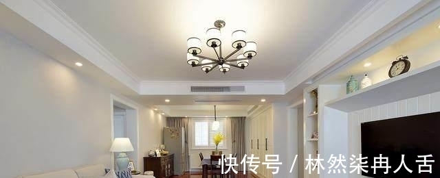 完工|多亏老婆这个明智的决定，在电视墙做一圈柜子，完工后漂亮又实用