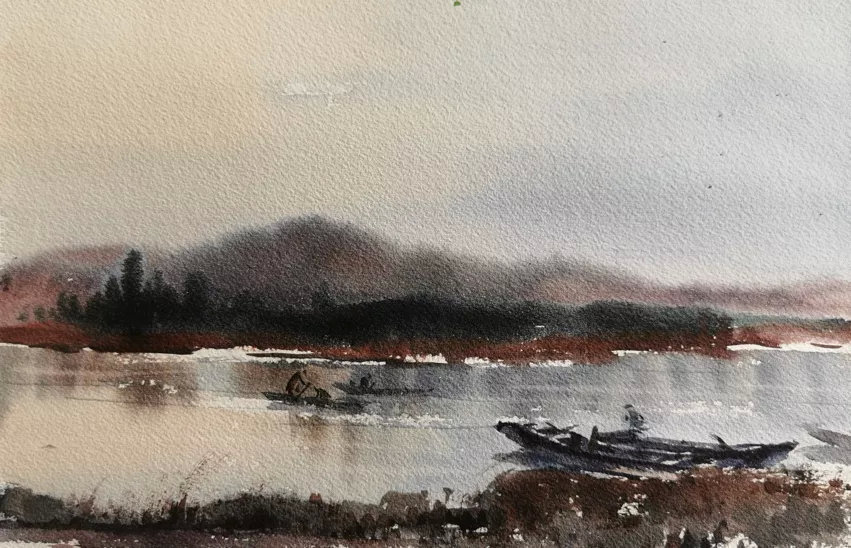 西安美术学院&[第七届庐山水彩节邀请嘉宾]段渊古艺术作品展