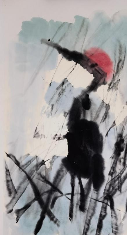 间架结构!“行云流水意境新”作品赏析