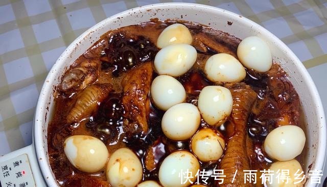 鹌鹑蛋|超适合下酒的卤菜,卤鸡爪鸡翅鹌鹑蛋,制作简单,全程不放一滴水!