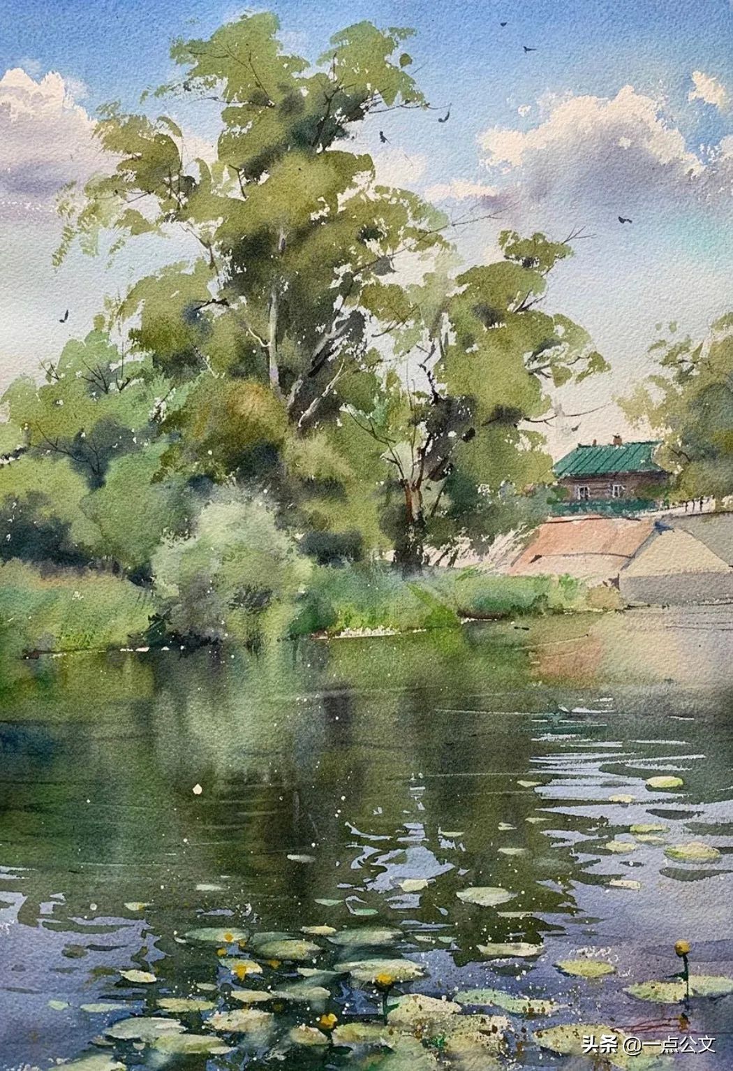 艺术家|流淌的水彩原来是这样的：充满活力与动感