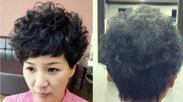 适合60岁~70岁老人短发型，利落干练好打理，时髦洋气又减龄