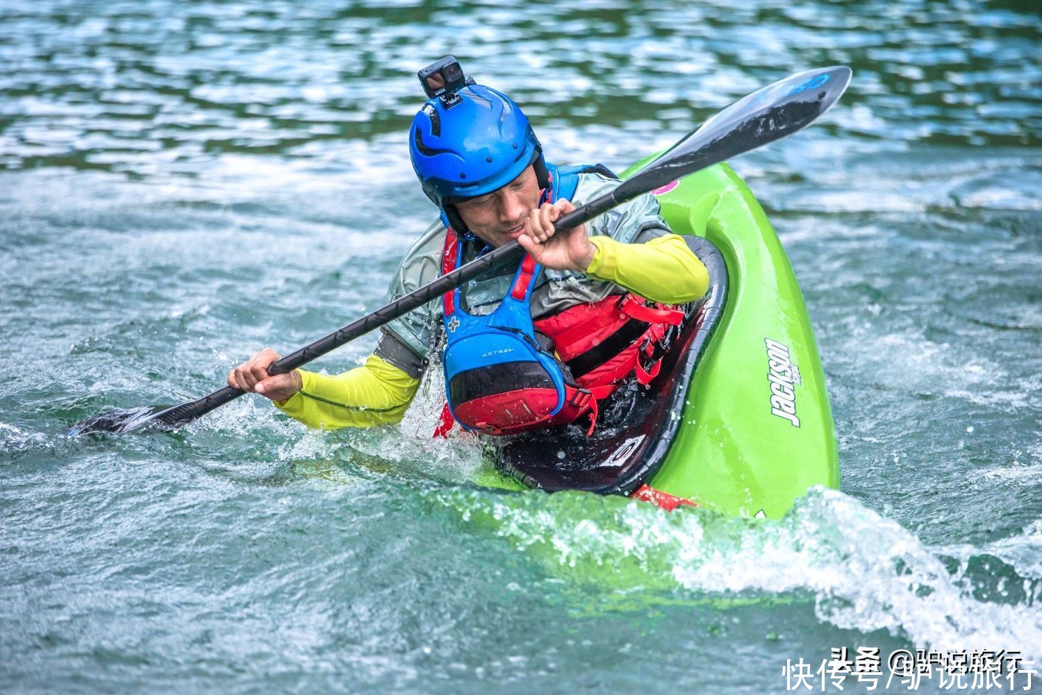 何洛洛|张彬彬何洛洛湿身啦！《极限挑战》最新取景地——安吉仙龙峡