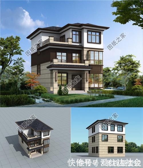 户型|年都过完了,你家建房准备好了吗?推荐这6款图纸给你,不容错过