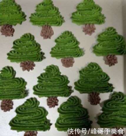 圣诞节,圣诞树饼干的做法,和爱人动手做圣诞饼干,节日气氛浓
