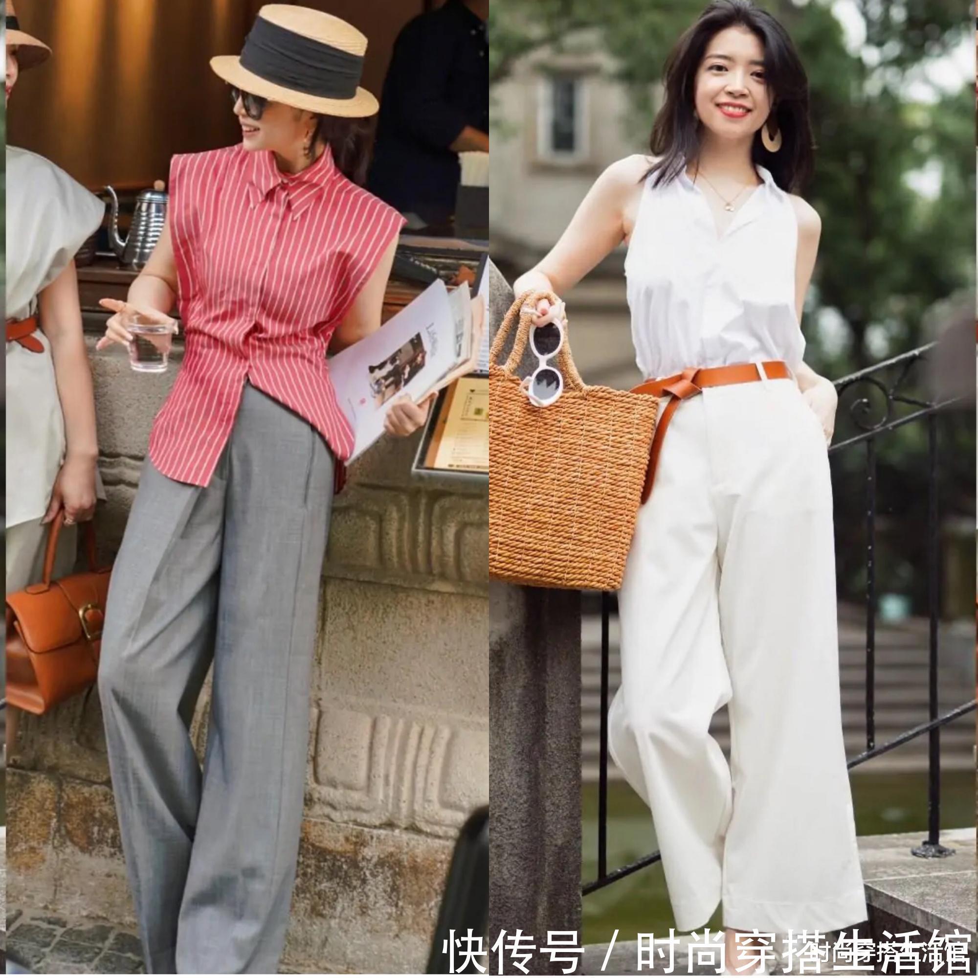 版型|裤子穿搭拒绝模板化,40、50岁女人秋天这样穿,遮肉显瘦还百搭