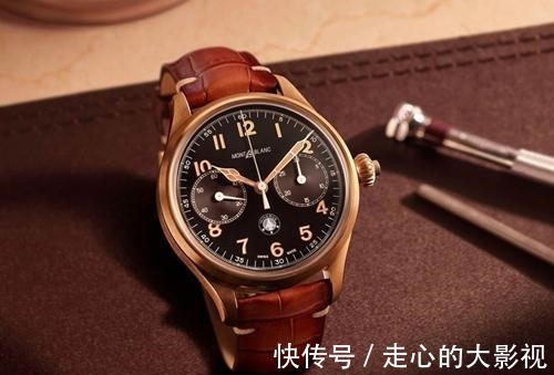 腕表!万宝龙1858系列单按钮计时起源腕表 背后这个“小心机”不错!