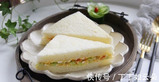 三明治|别再为孩子的早餐发愁了,简单还营养,一份鸡蛋三明治就搞定!