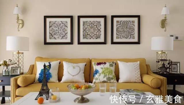 小灵儿|140平美式风格，客厅色彩搭配突破传统，优雅温馨又别具一格