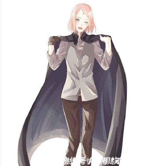 博人传|火影忍者当女神们穿上自己老公的衣服,雏田可爱,小樱酷酷的!