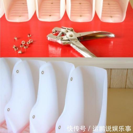 攒6个塑洗衣液壶,剪掉一半给孩子当书架,邻居都说要回家跟着学