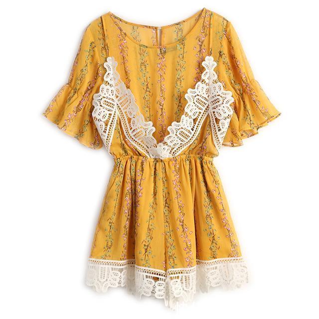 重工 气质蕾丝连体裤,精致的女生应该会特别爱,彰显简约小性感