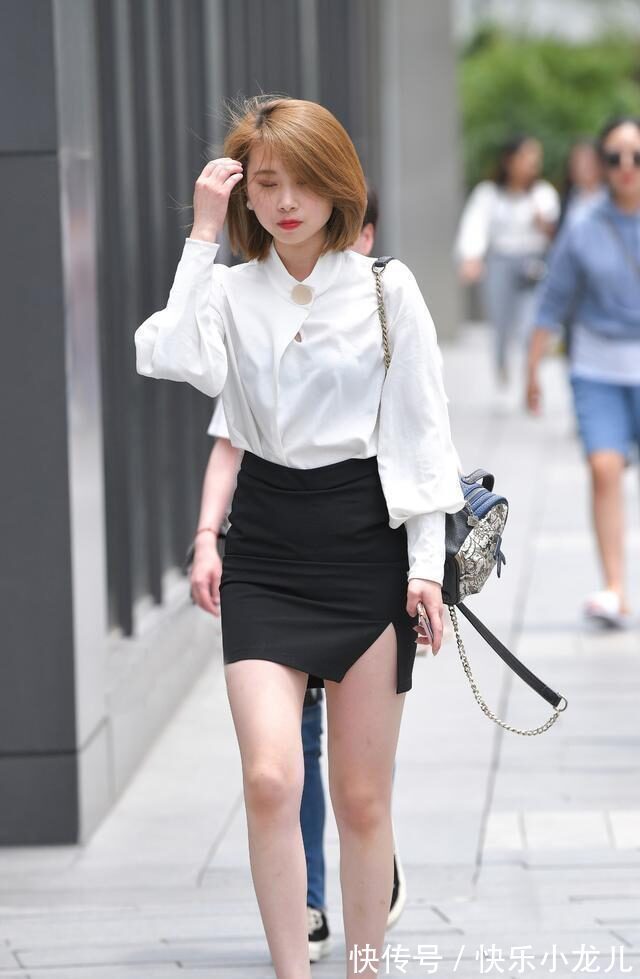 包臀裙 时髦美丽的包臀裙穿搭尽显青春姿态,展现英姿飒爽,潮流无限