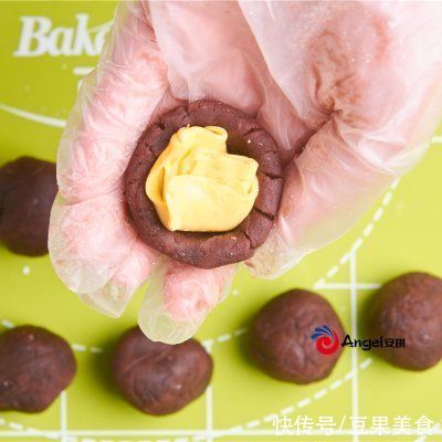 芝士|流心芝士豆沙糯米饼,软乎乎香甜可口(平底锅版)