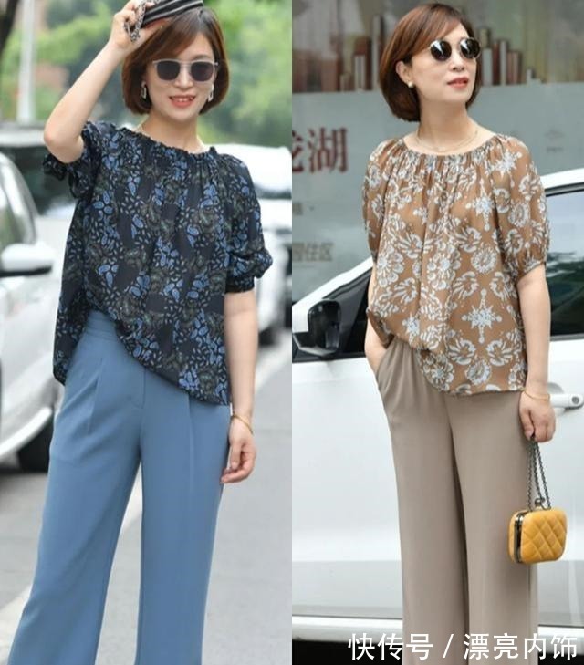 气质 50岁女人更要会打扮,这些精致优雅的气质穿搭,时尚减龄又养眼