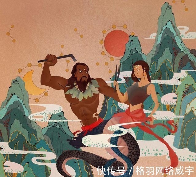 涨知识$女娲与伏羲孕育的孩子,他们分别是谁?看完涨知识了!