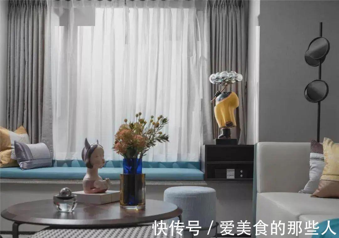 一米阳光|90㎡高级灰新房，软装配色超赞，一入门就被吸引！