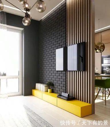 电视|小户型电视墙一定要照这样装,漂亮又上档次