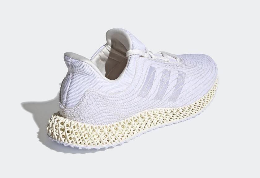  科技感十足！Parley x adidas Ultra 4D “White” 即将发售！